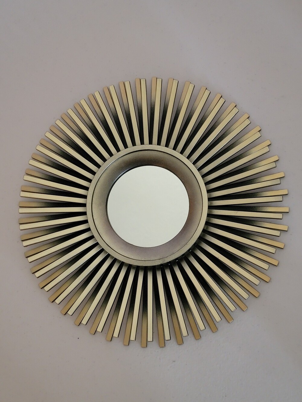 Gold Sunburst Wall Mirror - Decorative Home Wall Decor
